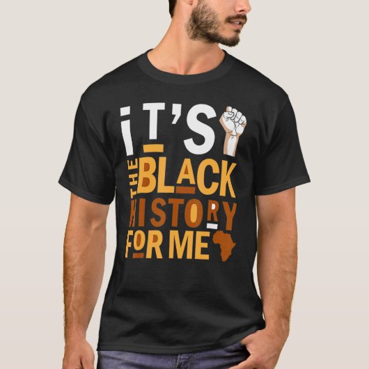 Es ist das Melanin für mich Melanin schwarzer Gesc T-Shirt (Vorderseite)