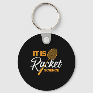 Es ist das Racket Science Shuttle Dminton Schlüsselanhänger