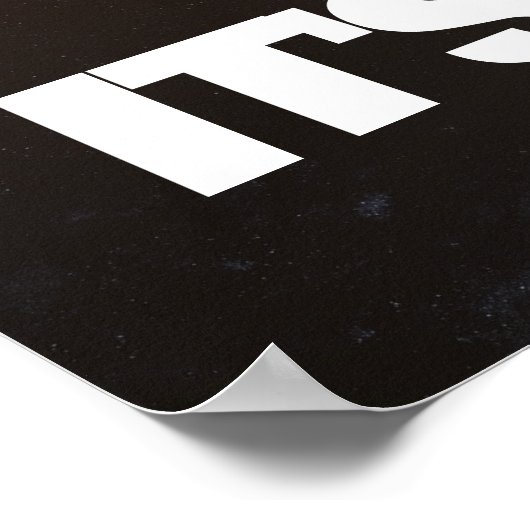 Es ist das Sun Stupid Poster (Ecke)