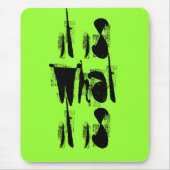 Es ist das, was es ist mousepad (Vorne)