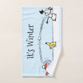 Es ist das Winter Bath Handtuch Set (Handtuch)