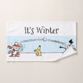 Es ist das Winter Bath Handtuch Set (Handtuch)