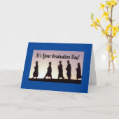 Es ist dein Abschluss Day! Karte (Gelbe Blume)