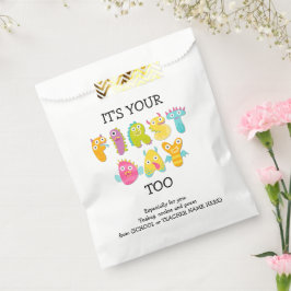 ES IST DEIN ERSTER TAG ZU ELTERN GEGENSTAND GESCHENKTÜTCHEN