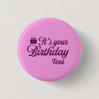 Es ist dein Geburtstag Button