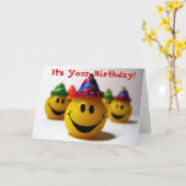 Es ist dein Geburtstag! Karte (Gelbe Blume)