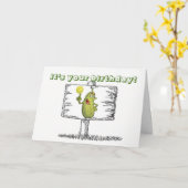 Es ist dein Geburtstag! Karte (Gelbe Blume)