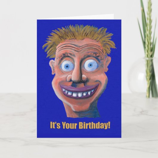 Es ist dein Geburtstag Karte (Vorderseite)