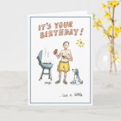 Es ist dein Geburtstag - lebe ein bisschen! Karte (Gelbe Blume)