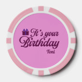 Es-ist-dein-Geburtstag-Pokerchips Pokerchips (Vorderseite)