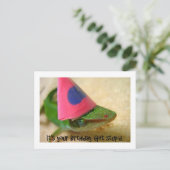 Es ist dein Geburtstag Postkarte (Stehend Vorderseite)