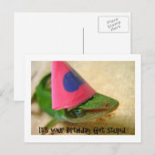 Es ist dein Geburtstag Postkarte (Vorne/Hinten)