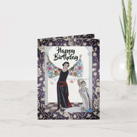 Es ist dein Geburtstag richtig? flink Karte (Vorderseite)