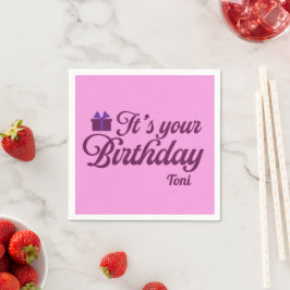 Es-ist-dein-Geburtstag-Servietten Serviette