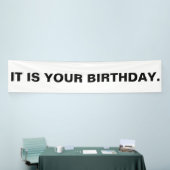 Es ist dein Geburtstagsbanner Banner (Messeveranstaltung)