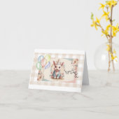 Es ist dein Geburtstagshaus Karte (Gelbe Blume)