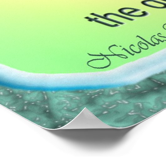 Es ist dein Leben Poster (Ecke)