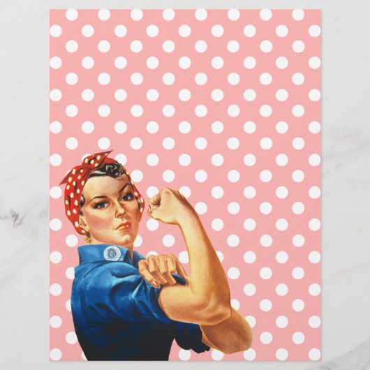 Es ist dein Party Stationary Rosie Style Flyer (Vorne)