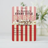 Es ist dein Personalisiertes Party. Einladung (Stehend Vorderseite)