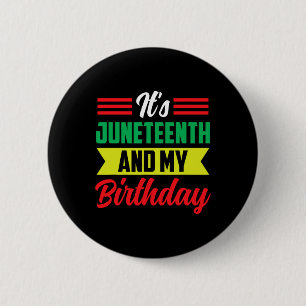 Es ist der 19. Juni und mein Geburtstag Afrika Ame Button