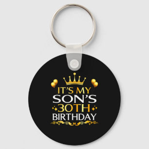 Es ist der 30. Geburtstag meines Sohnes Herzlichen Schlüsselanhänger