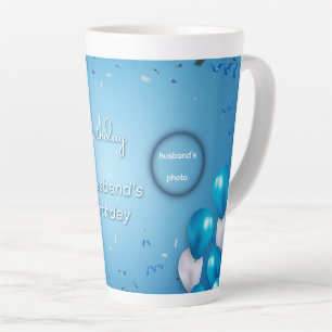 Es ist der 50. Geburtstag von My Husband, füge Fot Milchtasse