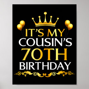 Es ist der 70. Geburtstag meines Cousins Alles Gut Poster