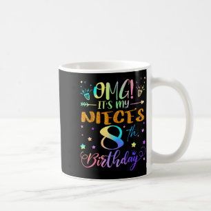 Es ist der 8. Geburtstag meiner Schwester Herzlich Kaffeetasse