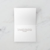 Es ist der Anfang eines neuen Kapitel-Brautparty Dankeskarte (Innenseite)