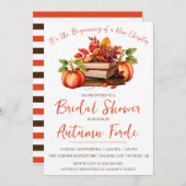 Es ist der Anfang eines neuen Kapitel-Brautparty Einladung (Vorne/Hinten)