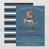 Es ist der Anfang eines neuen Kapitel-Brautparty Einladung (Vorne/Hinten)