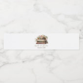 Es ist der Anfang eines neuen Kapitel-Brautparty Wasserflaschenetikett (Einzelnes Label)