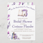 Es ist der Anfang eines neuen Kapitels, Brautparty Einladung (Vorne/Hinten)