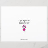 Es ist der Gedanke, dass zählt_flach Papier Blatt  (Rückseite)