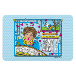 Es ist der Gedanke, dass zählt_Flexible Magnet 6"x