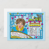 Es ist der Gedanke, der zählt_ Postkarte (Vorne/Hinten)