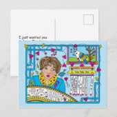 Es ist der Gedanke, der zählt_ Postkarte (Vorne/Hinten)