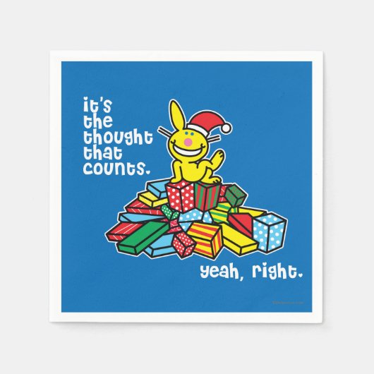 Es ist der Gedanke, der zählt Serviette (Vorderseite)
