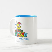 Es ist der Gedanke, der zählt Zweifarbige Tasse (Vorderseite Links)