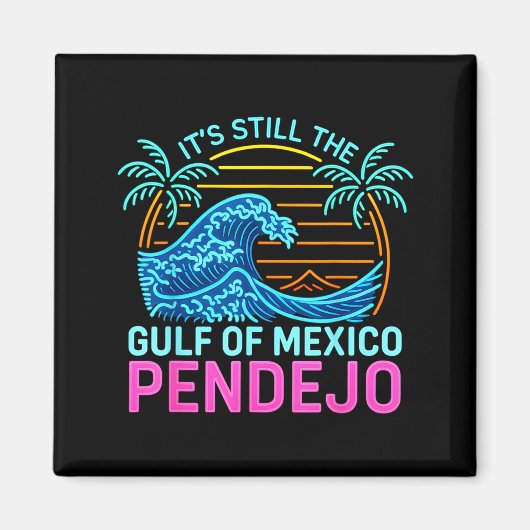 Es ist der Golf von Mexiko Pendejo Beach Lustiger  Magnet (Vorne)