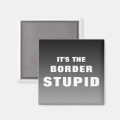 Es ist der Grenzposten Magnet (Vorderseite/Rückseite)