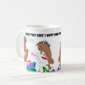 Es ist der Kuchentag! Kaffeetasse (Vorderseite Links)