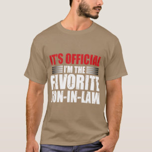 Es ist der Lieblings-Schwiegersohn Retro T-Shirt
