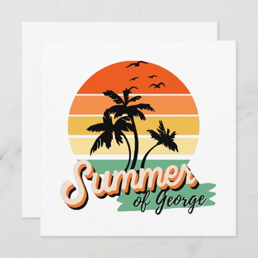 Es ist der Sommer von George (Vorne/Hinten)