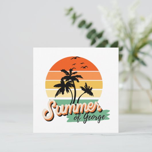 Es ist der Sommer von George (Stehend Vorderseite)