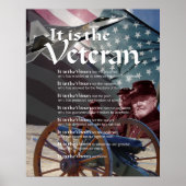 ES IST DER VETERAN POSTER (Vorne)