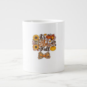 Es ist der Vintage Stil von Fall Y Jumbo-Tasse
