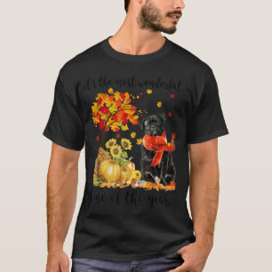 Es ist der wunderbarste Herbst-Zeit Mops Pumpkin T-Shirt