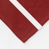 Es ist der wunderbarste Time Dunkelrot Urlaub Fleecedecke (Ecke)