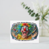 Es ist die 25. Änderungszeit Postkarte (Stehend Vorderseite)